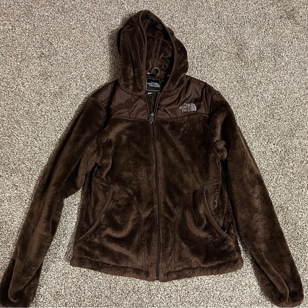 North Face women’s small fleece zip up hoodie